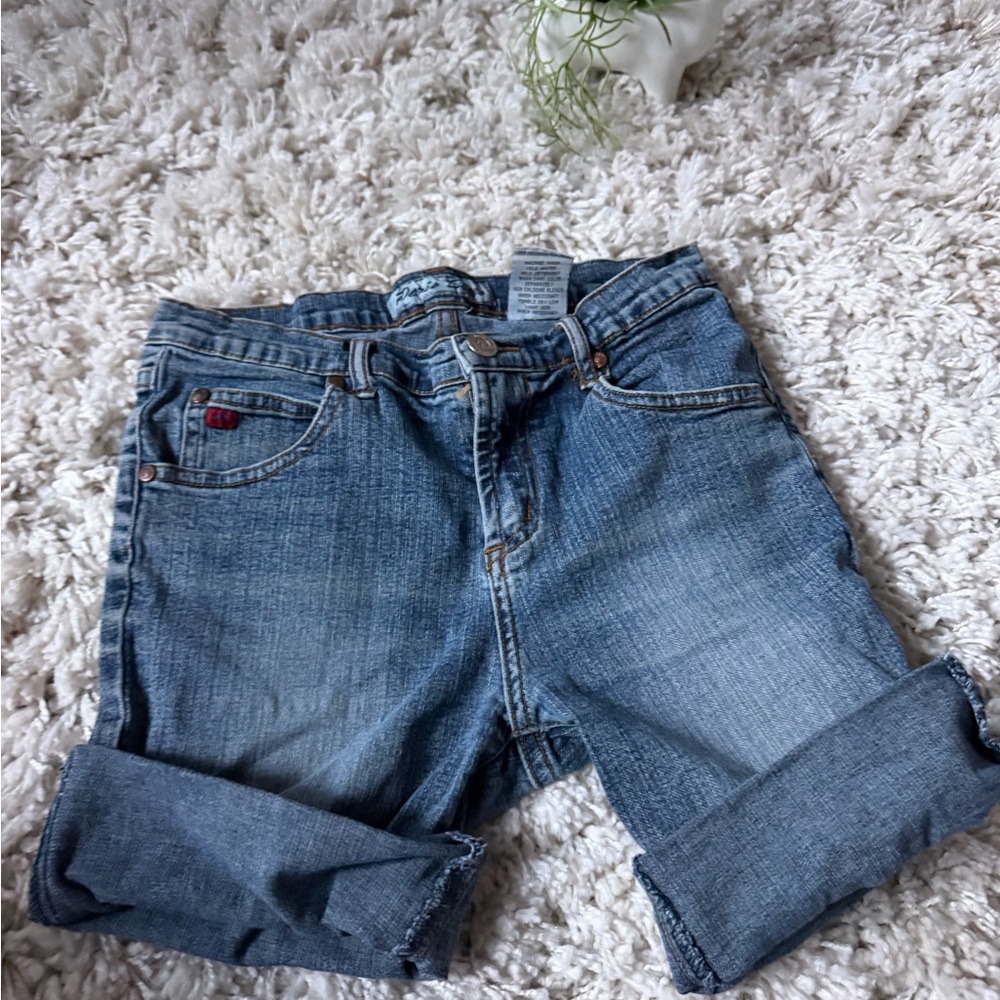 Paris Blues women’s long shorts, denim Light Blue Cropped Jeans